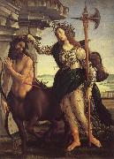 Sandro Botticelli Minerva and the Kentaur oil painting artist